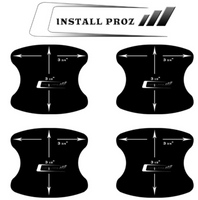 Self-Healing Clear Paint Protection Film (4 Door Cup Protectors)