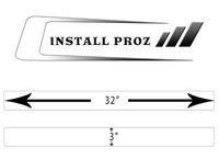 Self-Healing Clear Paint Protection Film - Door Sill Kit