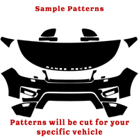 Partial Front End Paint Protection Film Kit for SUVs (Bumper, Hood, Fenders, Mirrors)
