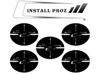 Self-Healing Clear Paint Protection Film - Universal 5 Piece Door Cup Protection Kit