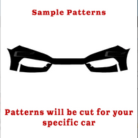 Partial Front End Paint Protection Film Kit for Cars (Bumper Only)