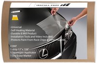 Self Healing Universal Clear Paint Protection Film Hood and Fender Kit