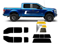 Pre-Cut Tint Kit For Any 4 Door Truck - Full Tint Kit