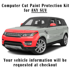 Partial Front End Paint Protection Film Kit for SUVs (Bumper, Hood, Fenders, Mirrors)