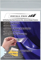 Self-Healing Clear Paint Protection Film Rear Bumper Protector (5.25"x60")