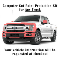 Partial Front End Paint Protection Film Kit for Trucks (Bumper, Hood, Fenders, Mirrors)