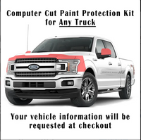 Partial Front End Paint Protection Film Kit for Trucks (Hood, Fenders, Mirrors)