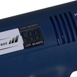 1800W Industrial Heat Gun (With Digital Temperature Gauge) and Tint Tool Kit