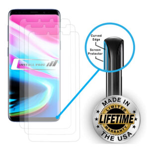 Galaxy Note 8, Note 9 Flexible, Military Grade, Screen Protectors [3 Pack]